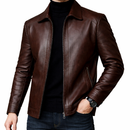 Jaqueta Masculina de Couro Elegante | Michigan Plus