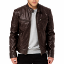 Jaqueta Masculina em Couro 