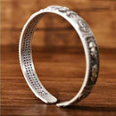 Bracelete Ganesha de Prata 925 para Atrair Boa Sorte e Riqueza