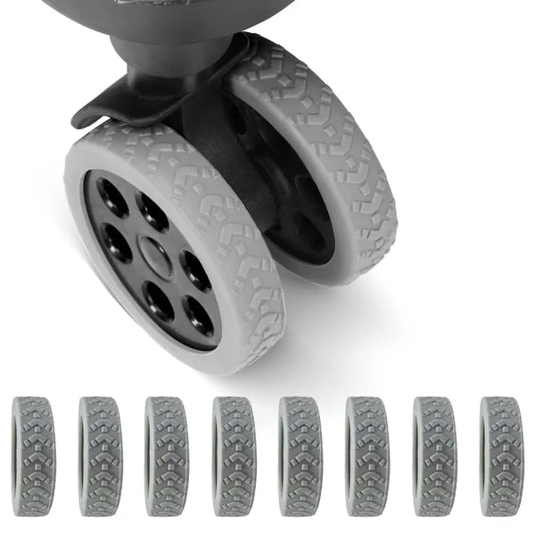Kit Protege Roda WheelProtec - Protege as rodas e elimina o barulho, viagens mais silenciosas e seguras