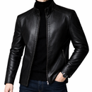 Jaqueta Masculina de Couro Elegante | Michigan Plus