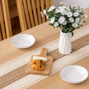 Corredor de Mesa Decorativo em Algodão e Linho