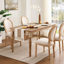 Corredor de Mesa Decorativo em Algodão e Linho