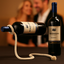 Porta Garrafa Flutuante MagnoFlex™ - Dê personalidade ao ambiente: um porta-garrafa que une criatividade e elegância.