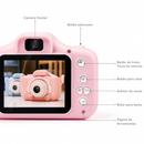 Promoção: Mini câmera infantil recarregável KidyCam + BRINDE SSD de 16GB + cordão + capa