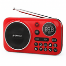 Rádio Sansui GoPlay F21 Mini Multimídia Portátil Bluetooth USB/Cartão - Música e diversão onde você estiver