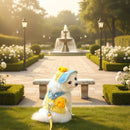 Conjunto Boné e Peitoral Patinho de Luxo para Pets - PetDuck Deluxe