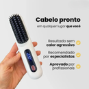 Escova Alisadora Profissional PureGlam - Alise e discipline os fios instantaneamente, com brilho e sem frizz, em poucos minutos