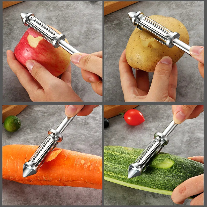 Ralador Prático Manual GratiPro™ - Rale seus alimentos com rapidez e sem esforço