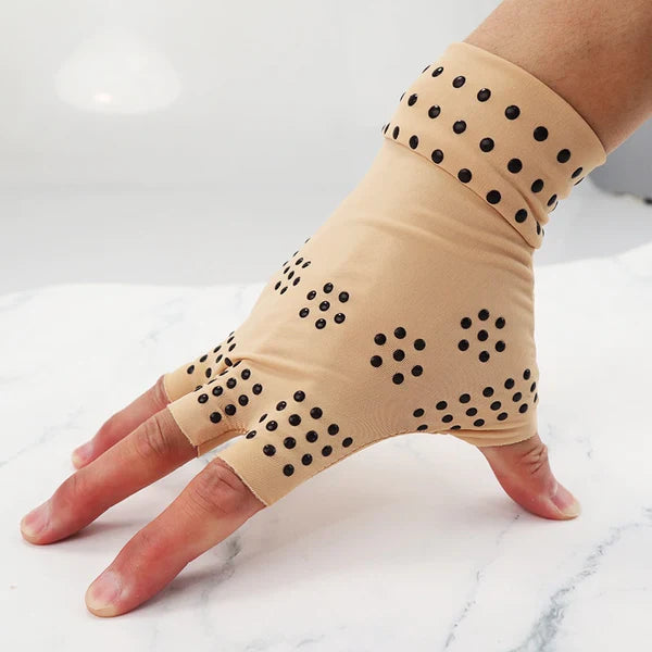 Luva Magnética MagnoFlex para Artrite, Carpo, Tendinite ou Qualquer Dor - Recupere seus movimentos sem dor