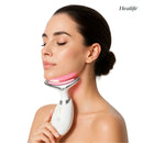 Massageador Facial com Fototerapia Anti-Rugas DermaLift - Reduz rugas e melhora a firmeza da pele em poucos minutos por dia