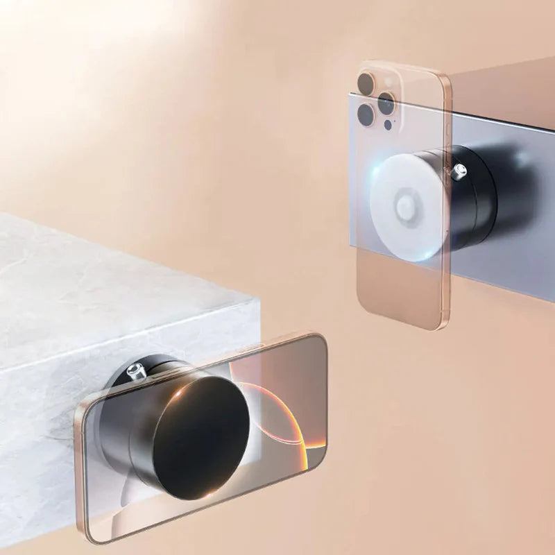 Suporte Magnético Universal Para Celular CarroMesa Vácuo MagnetPhone™ Pro - Mãos livres e ângulo perfeito em qualquer situação.