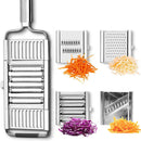 RalaMAX™ – Ralador Multiuso Em Aço Inox + 4 Lâminas + Brinde Exclusivo