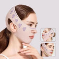 V-Revitalize™ - Máscara de Contorno Facial - Suaviza Rugas, Papada e Modela o Rosto