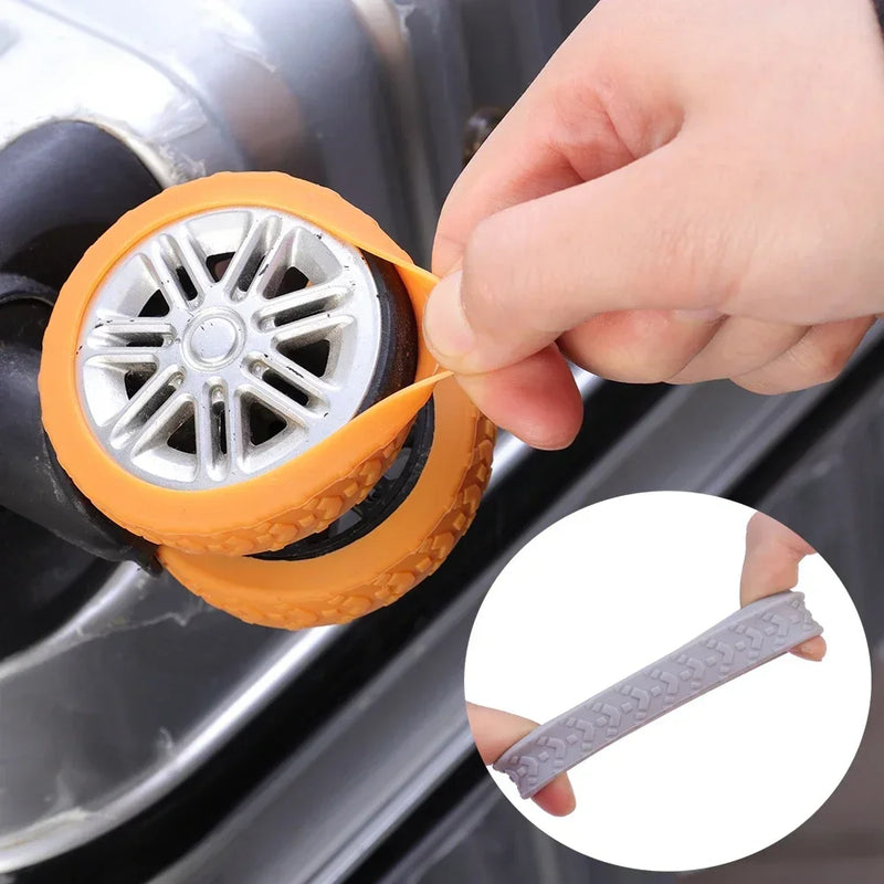 Kit Protege Roda WheelProtec - Protege as rodas e elimina o barulho, viagens mais silenciosas e seguras
