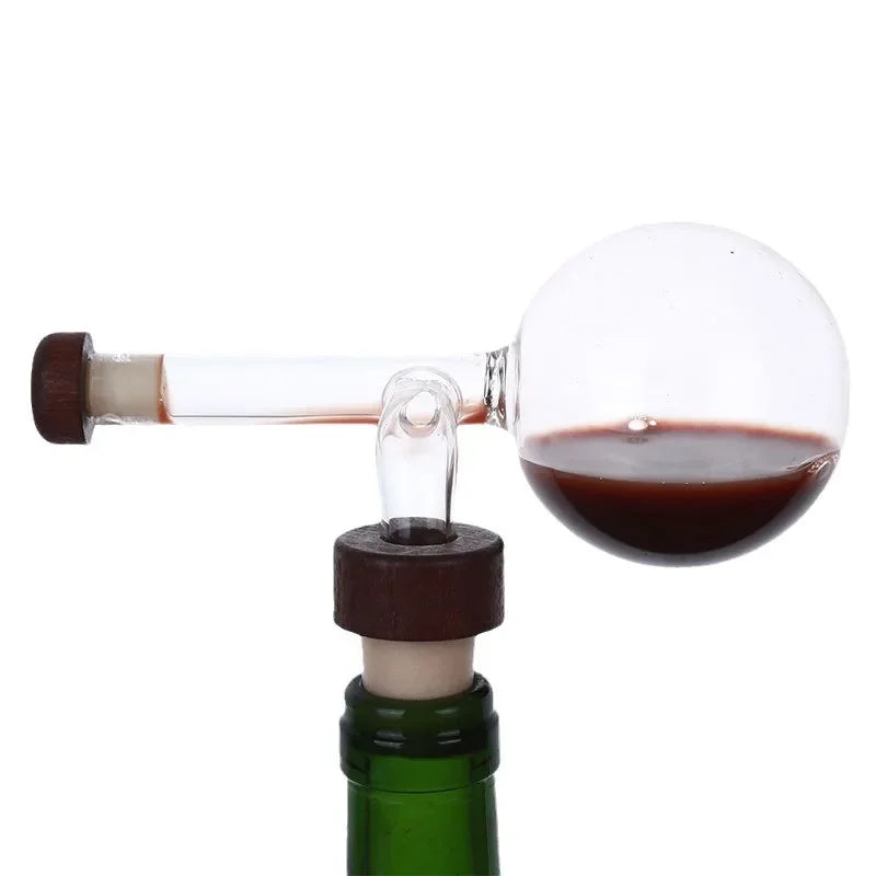 Aerador Prático de Vinho AromaViva - Realça o sabor do vinho na hora, mais aroma, mais prazer, sem esperar