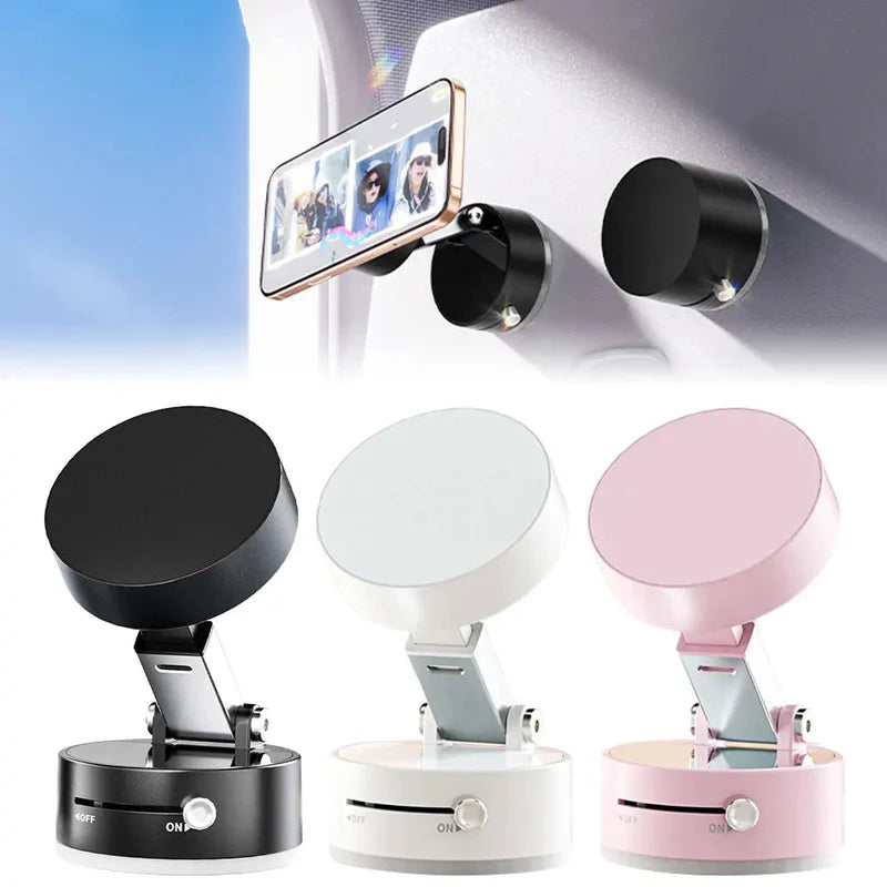Suporte Magnético Universal Para Celular CarroMesa Vácuo MagnetPhone™ Pro - Mãos livres e ângulo perfeito em qualquer situação.