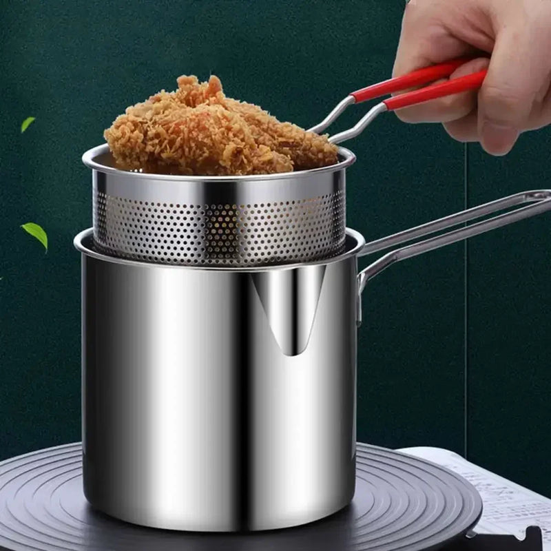 Panela Fritadora CrispyPan™ - Fritura leve e saudável