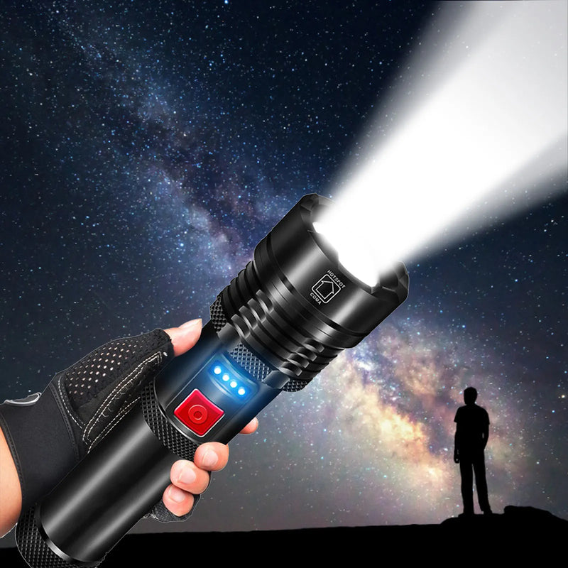 Queima de estoque - Lanterna MILITAR A prova d'água Laser Pro Titanium® - Mais Potente do Mundo