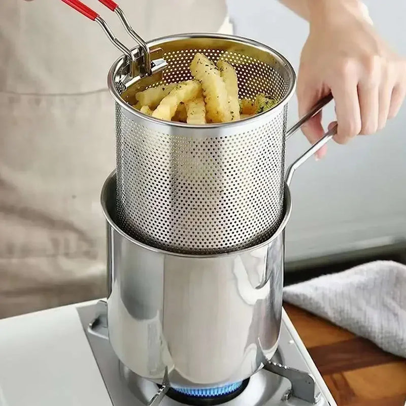 Panela Fritadora CrispyPan™ - Fritura leve e saudável
