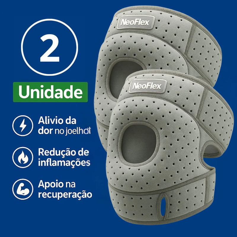 [COMPRE 1 LEVE 2] Joelheira NeoFlex: Alívio instantâneo da dor e segurança para seus movimentos