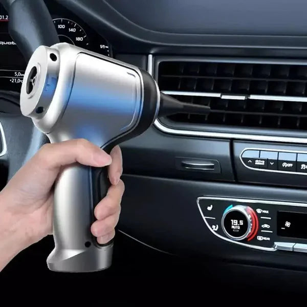 Aspirador de Pó Portátil CleanMax + 5 BRINDES EXCLUSIVOS - Limpeza rápida e prática em qualquer lugar.
