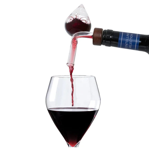 Aerador Prático de Vinho AromaViva - Realça o sabor do vinho na hora, mais aroma, mais prazer, sem esperar
