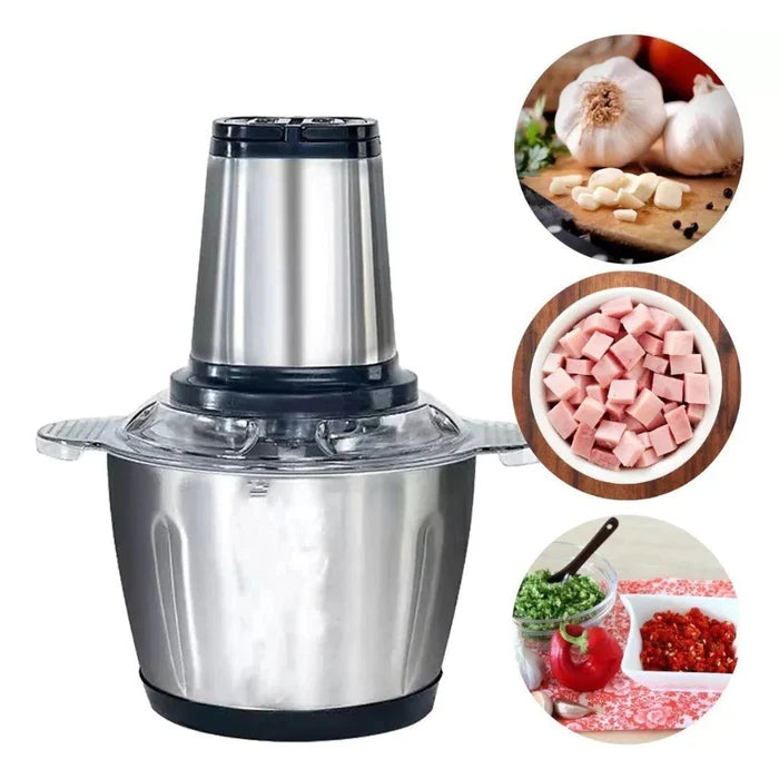 Pica tudo Inox | Praticidade Total - Corte seus legumes em segundos e transforme qualquer refeição com praticidade e sem esforço