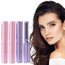 Pente Alisador de Cabelo 5 em 1 Sem Fio InfiniteGlam - Alise, modele, e estilize seu cabelo com praticidade e liberdade total, sem fios