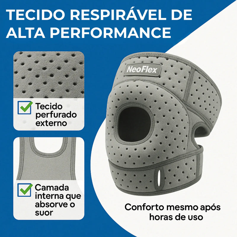 [COMPRE 1 LEVE 2] Joelheira NeoFlex: Alívio instantâneo da dor e segurança para seus movimentos